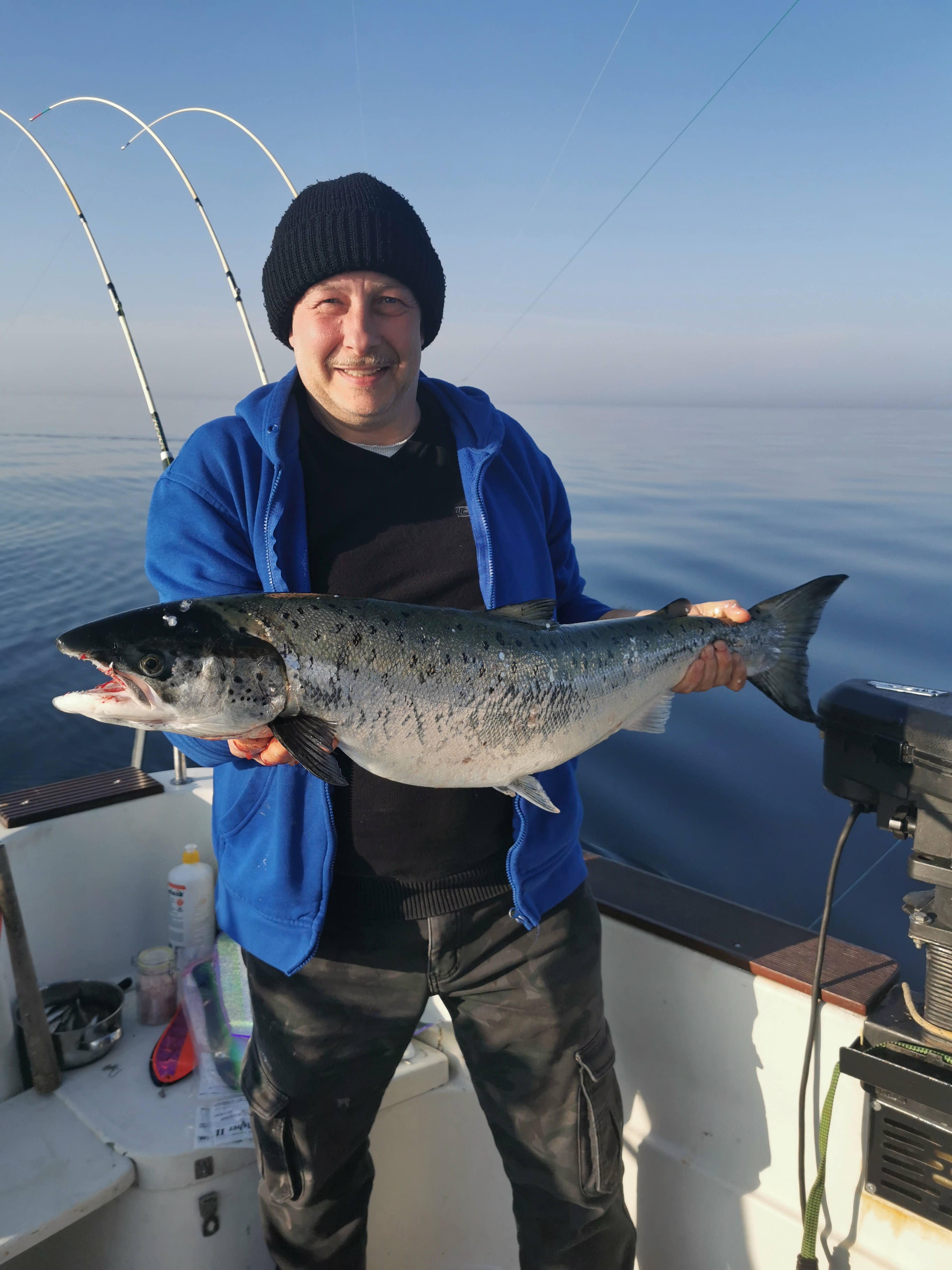 Paweł - rejsy wędkarskie na łososia